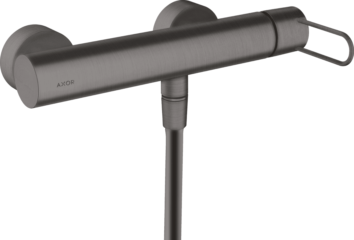 HANSGROHE AXOR Uno Einhebel-Brausemischer Aufputz mit Bügelgriff #38621340 - Brushed Black Chrome