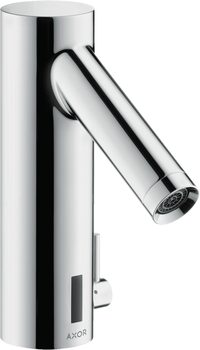 HANSGROHE AXOR Starck Electronic basin mixer with temperature control with mains connection 230 V #10140000 - Chrome resmi