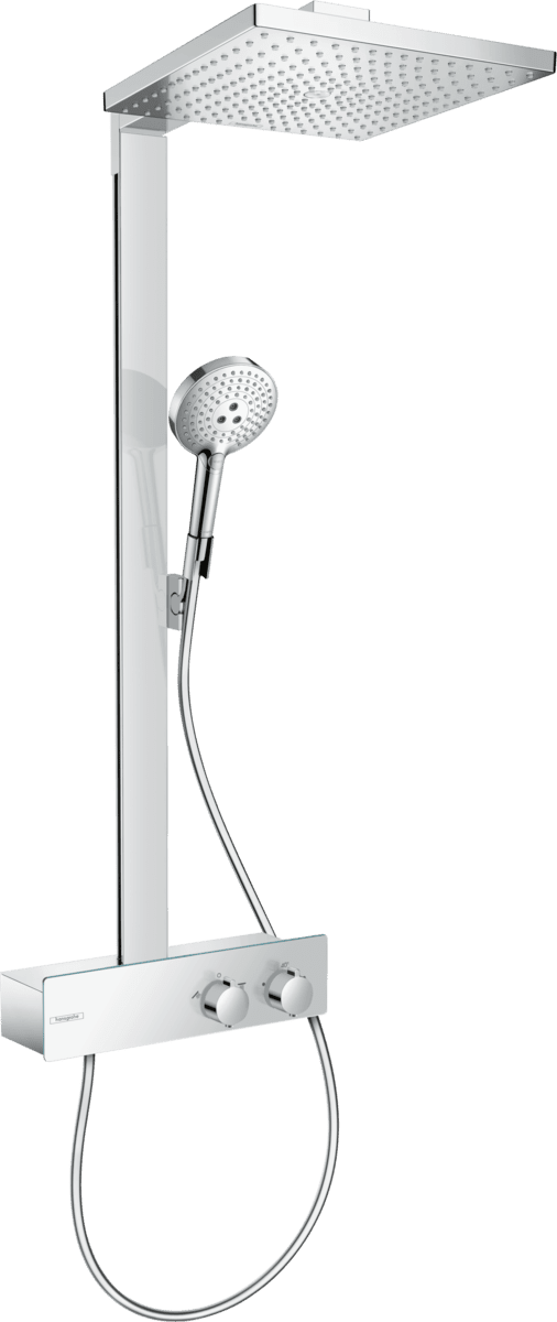 Bild von HANSGROHE Raindance E Showerpipe 300 1jet mit ShowerTablet 350 #27361000 - Chrom