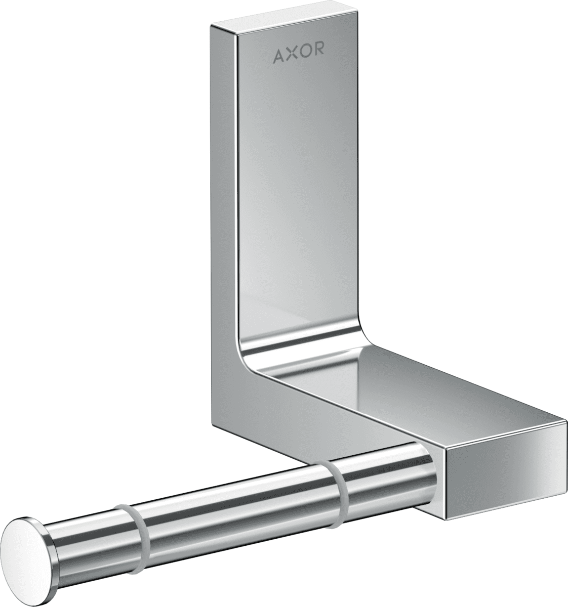 Зображення з  HANSGROHE AXOR Universal Rectangular Toilet paper holder #42656000 - Chrome