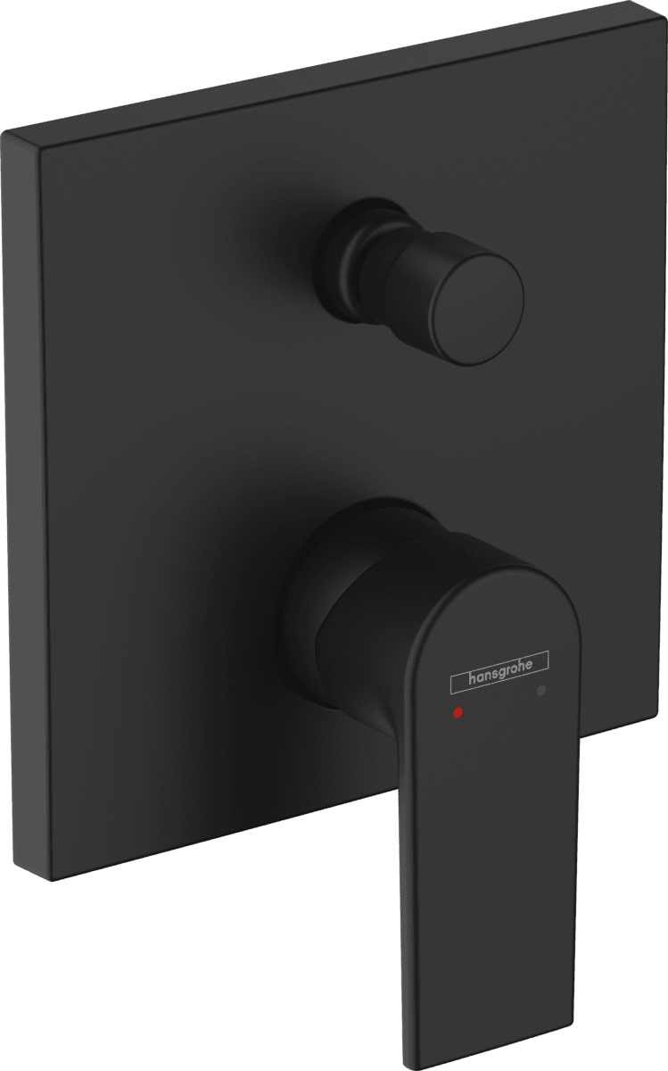 HANSGROHE Vernis Shape Einhebel-Wannenmischer Unterputz für iBox universal #71468670 - Mattschwarz