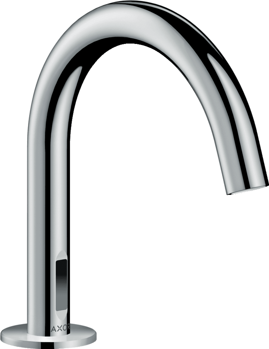 HANSGROHE AXOR Uno Electronic basin mixer with temperature pre-adjustment with mains connection 230 V #38010000 - Chrome resmi