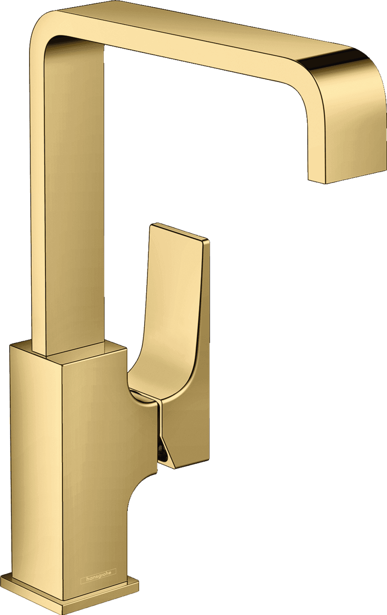 εικόνα του HANSGROHE Metropol Single lever basin mixer 230 with lever handle and push-open waste set #32511990 - Polished Gold Optic