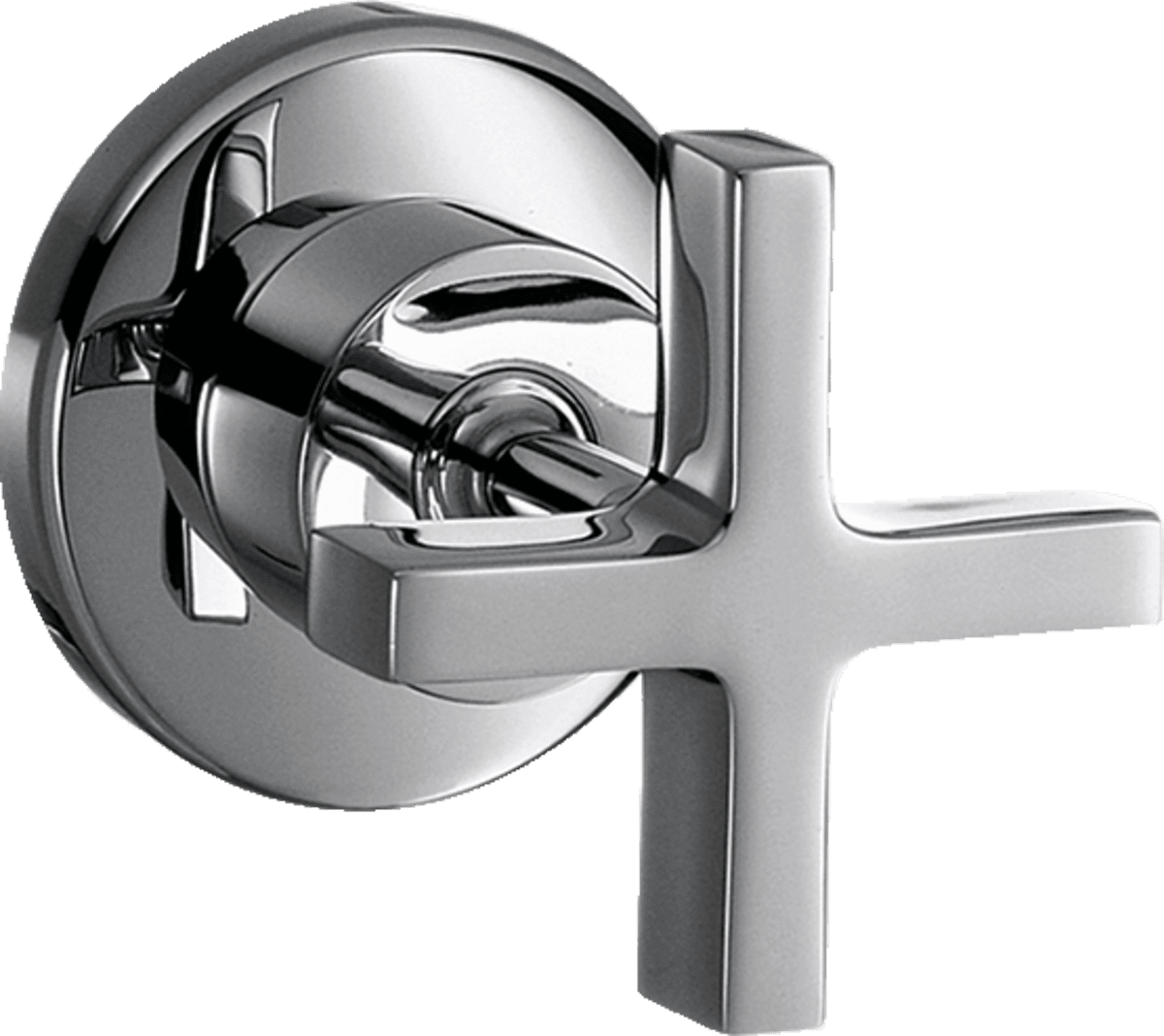 Bild von HANSGROHE AXOR Citterio Absperrventil Unterputz mit Kreuzgriff #39965000 - Chrom