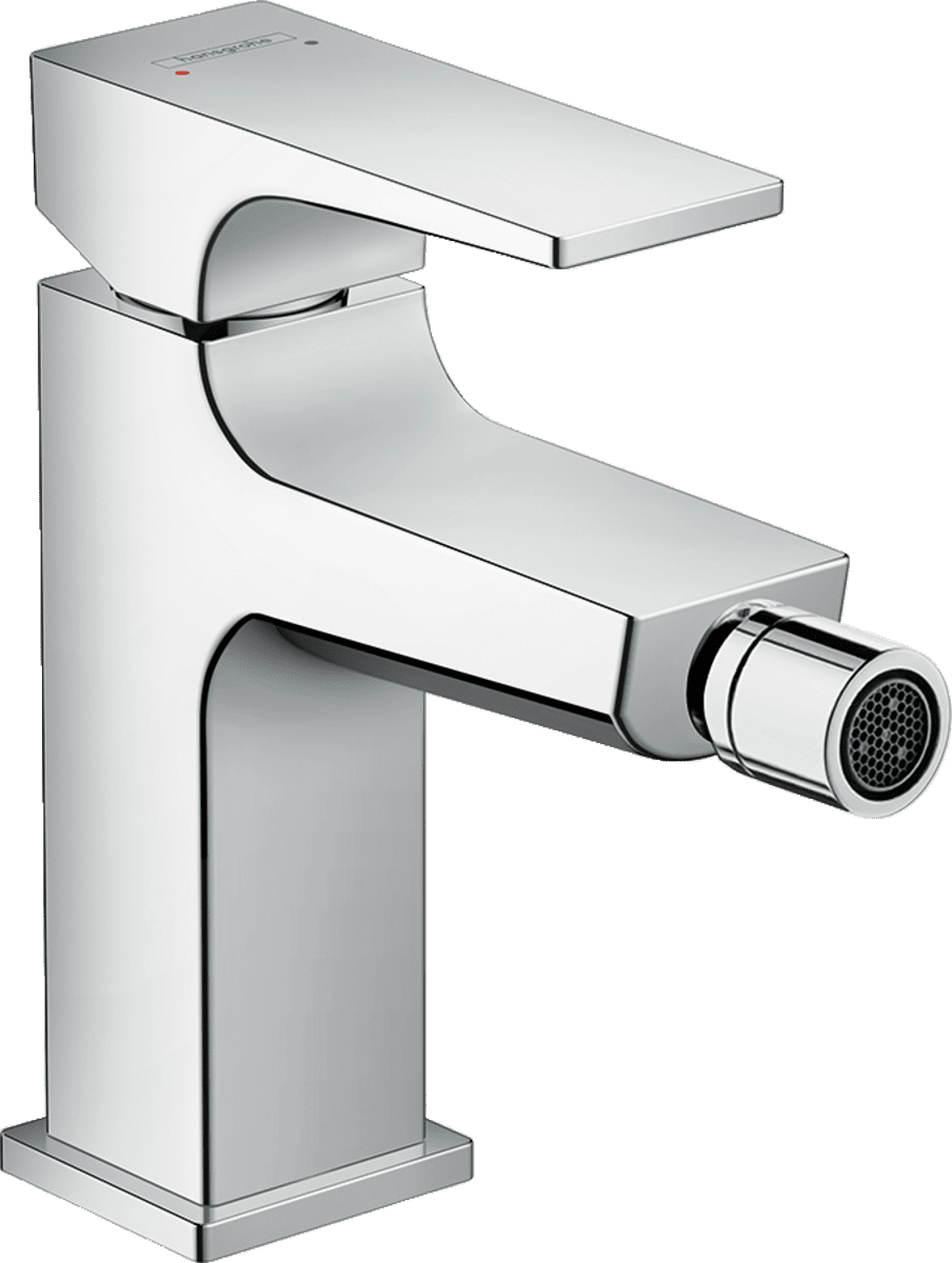 Bild von HANSGROHE Metropol Einhebel-Bidetmischer mit Hebelgriff und Push-Open Ablaufgarnitur #32520000 - Chrom