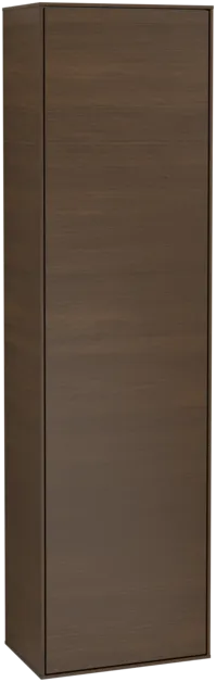 Picture of VILLEROY BOCH Finion Tall cabinet, 1 door, 418 x 1516 x 270 mm, Walnut Veneer #F48000GN