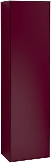 Picture of VILLEROY BOCH Finion Tall cabinet, 1 door, 418 x 1516 x 270 mm, Peony Matt Lacquer #F48000HB