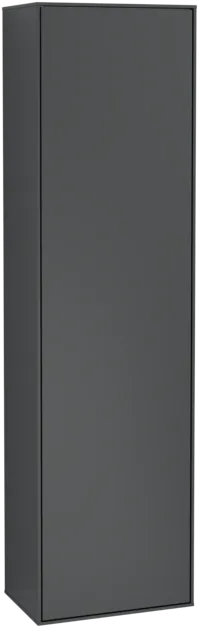Picture of VILLEROY BOCH Finion Tall cabinet, 1 door, 418 x 1516 x 270 mm, Midnight Blue Matt Lacquer #F48000HG