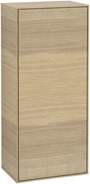 VILLEROY BOCH Finion Side cabinet, 1 door, 418 x 936 x 270 mm, Oak Veneer #F56000PC resmi