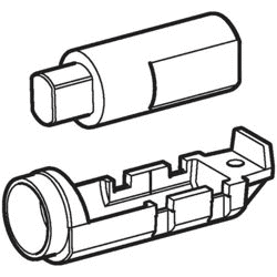 Bild von GEBERIT AquaClean Bremselement für Toilettendeckel links, für AquaClean 5000 / 5000plus 242.227.00.1
