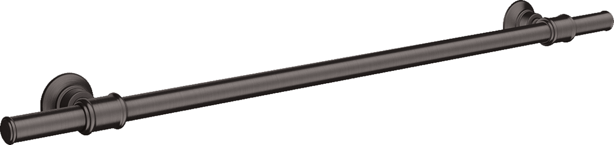 HANSGROHE AXOR Montreux Badetuchhalter 600 mm #42060340 - Brushed Black Chrome