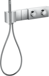 Bild von HANSGROHE AXOR Edge Thermostatmodul Select 470/100 Unterputz für 2 Verbraucher #46700000 - Chrom
