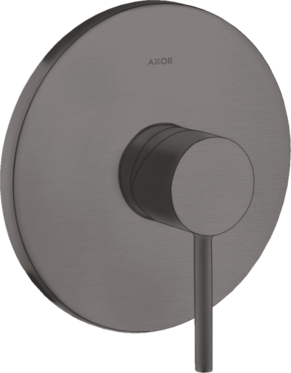 εικόνα του HANSGROHE AXOR Starck Single lever shower mixer for concealed installation with pin handle #10616340 - Brushed Black Chrome