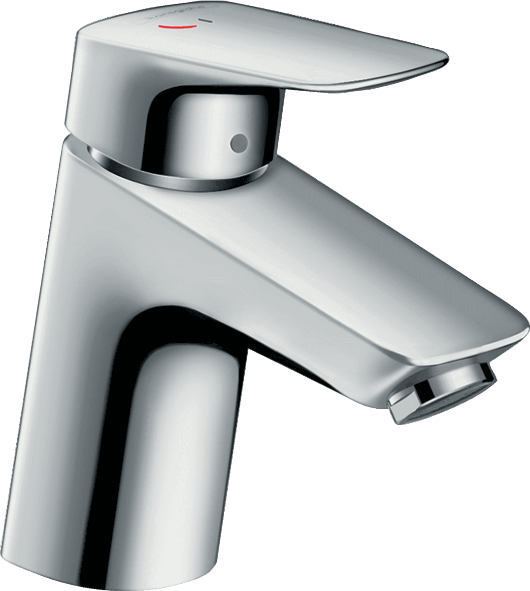 Bild von HANSGROHE Logis Einhebel-Waschtischmischer 70 CoolStart mit Zugstangen-Ablaufgarnitur #71072000 - Chrom