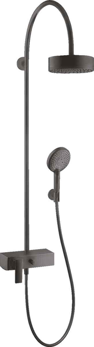 HANSGROHE AXOR Citterio Showerpipe mit Einhebelmischer und Kopfbrause 180 1jet #39620340