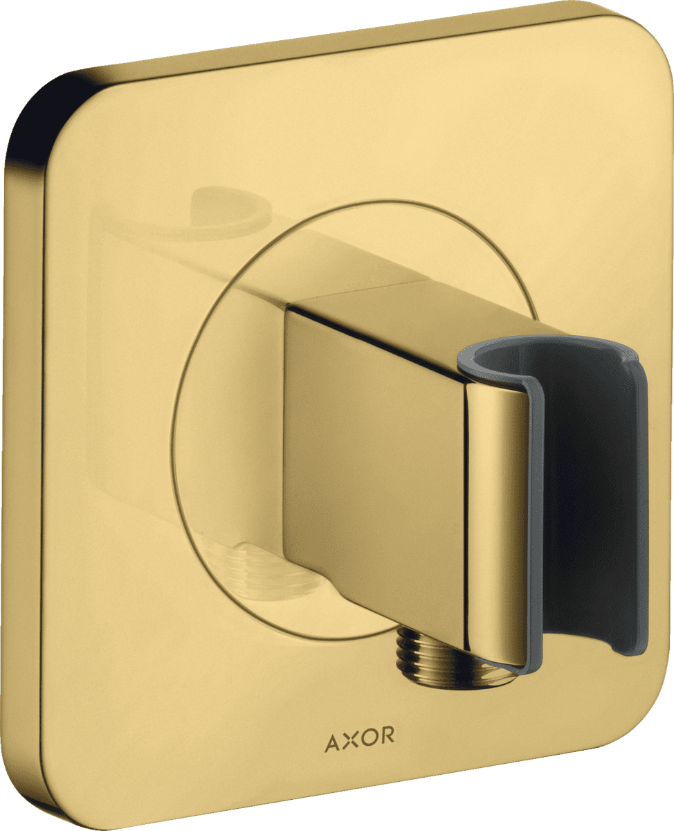 Obrázek HANSGROHE AXOR Citterio E Jednotka s držákem 120/120 softsquare #36724990 - leštěný vzhled zlata