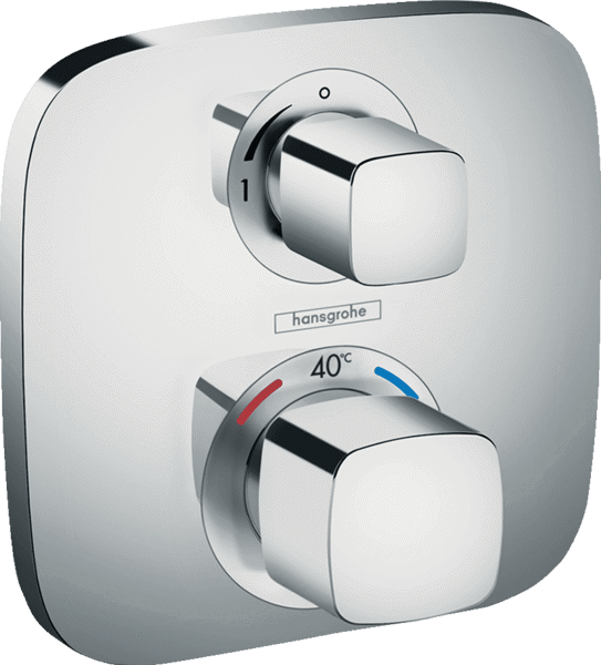 Bild von HANSGROHE Ecostat E Thermostat Unterputz für 1 Verbraucher #15707000 - Chrom