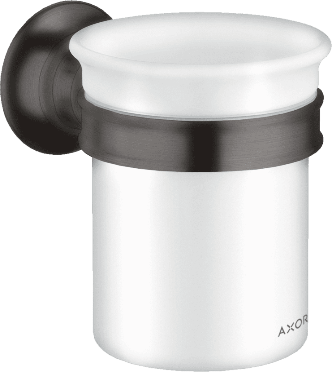 HANSGROHE AXOR Montreux Zahnputzbecher #42134340 - Brushed Black Chrome