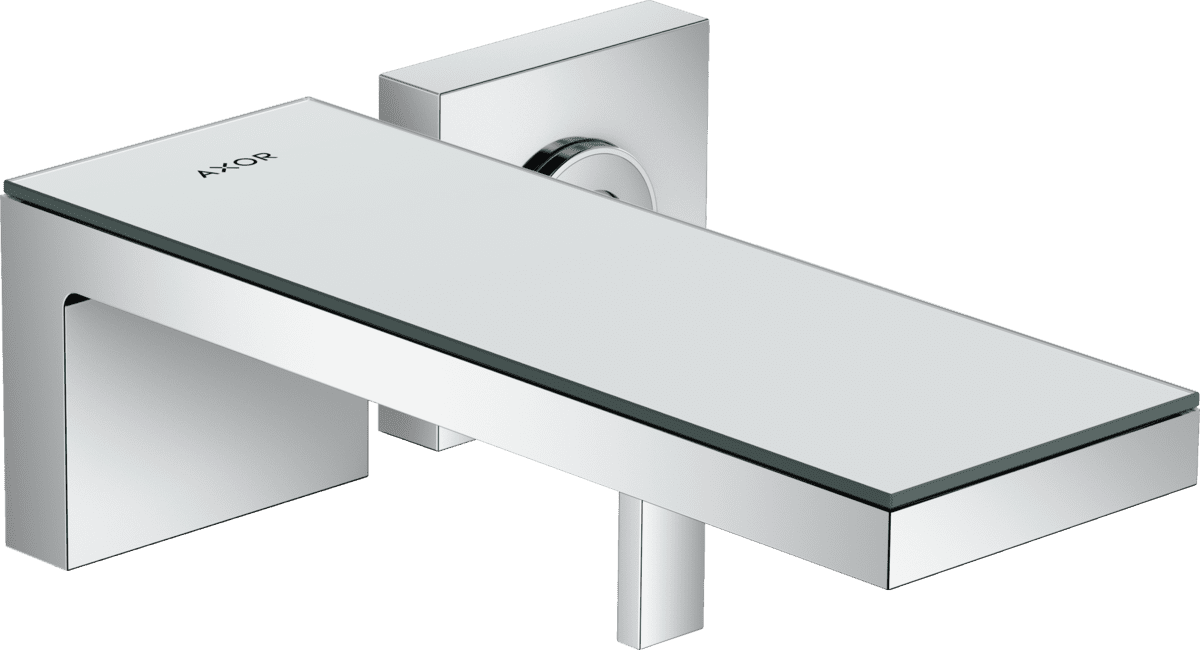 εικόνα του HANSGROHE AXOR MyEdition Single lever basin mixer for concealed installation wall-mounted with spout 221 mm #47060000 - Chrome/Mirror Glass