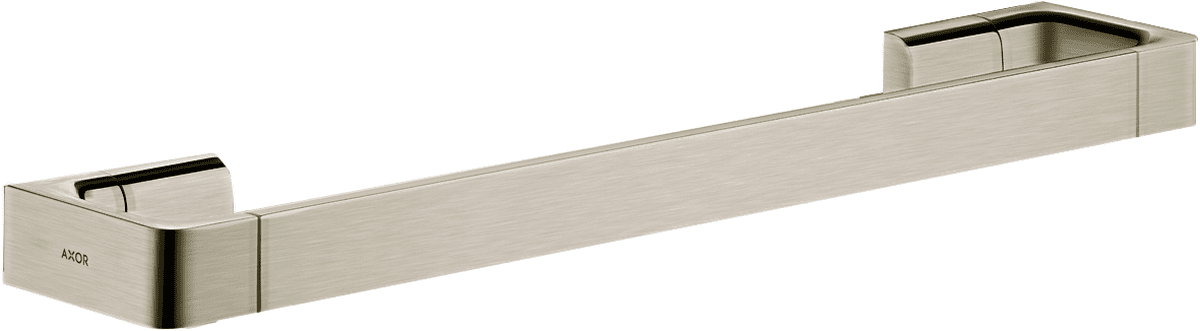HANSGROHE AXOR Universal Softsquare Duschtürgriff 444 mm #42837820 - Brushed Nickel