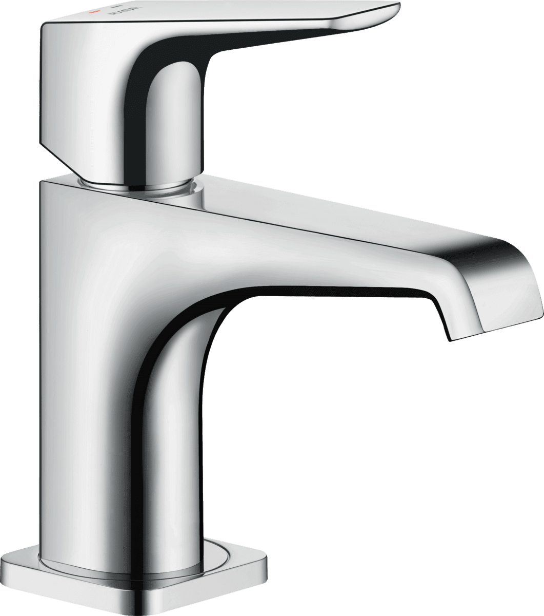 εικόνα του HANSGROHE AXOR Citterio E Single lever basin mixer 90 with lever handle for hand wash basins with waste set #36112000 - Chrome