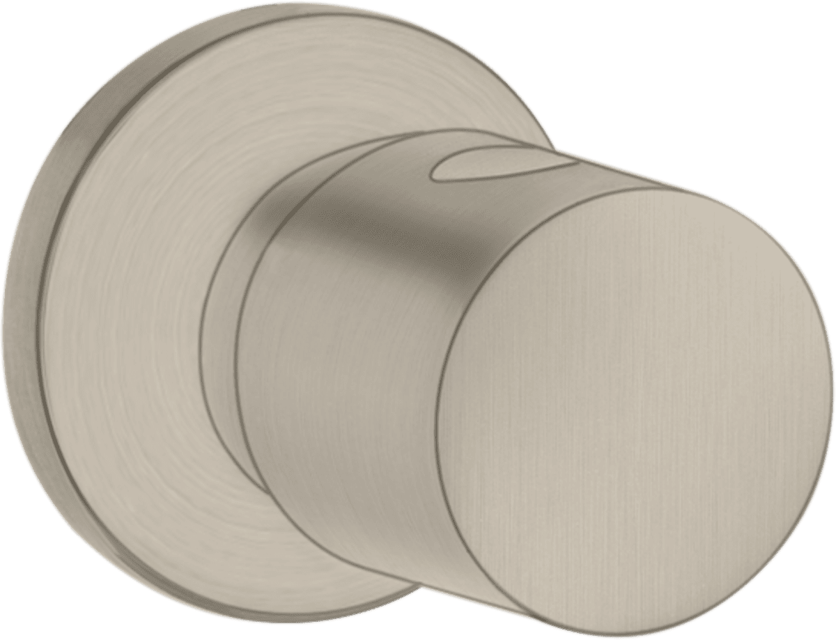 HANSGROHE AXOR Uno Absperrventil Unterputz #38976820 - Brushed Nickel