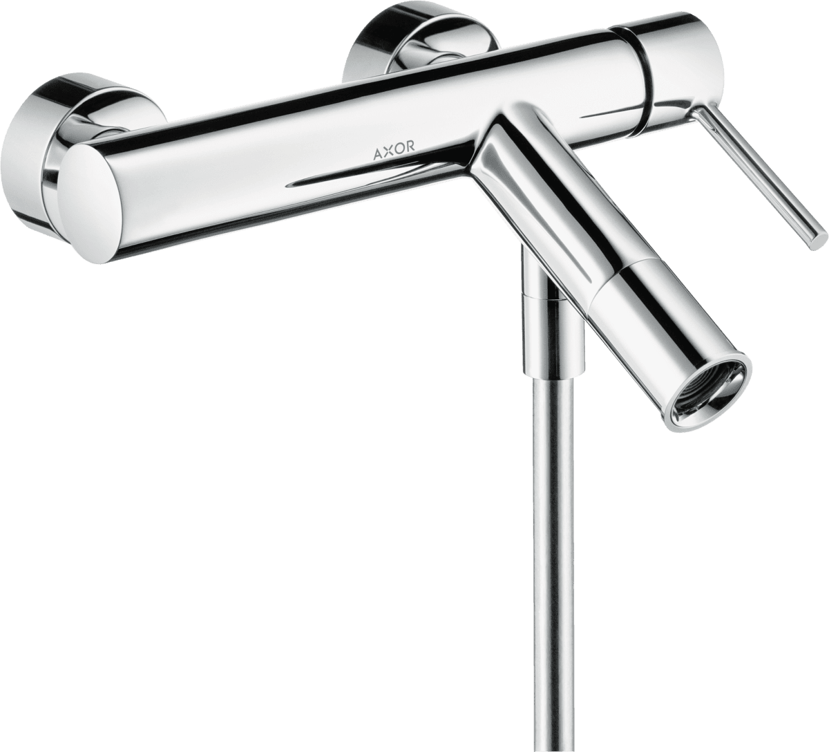 Bild von HANSGROHE AXOR Starck Einhebel-Wannenmischer Aufputz mit Pingriff #10411000 - Chrom