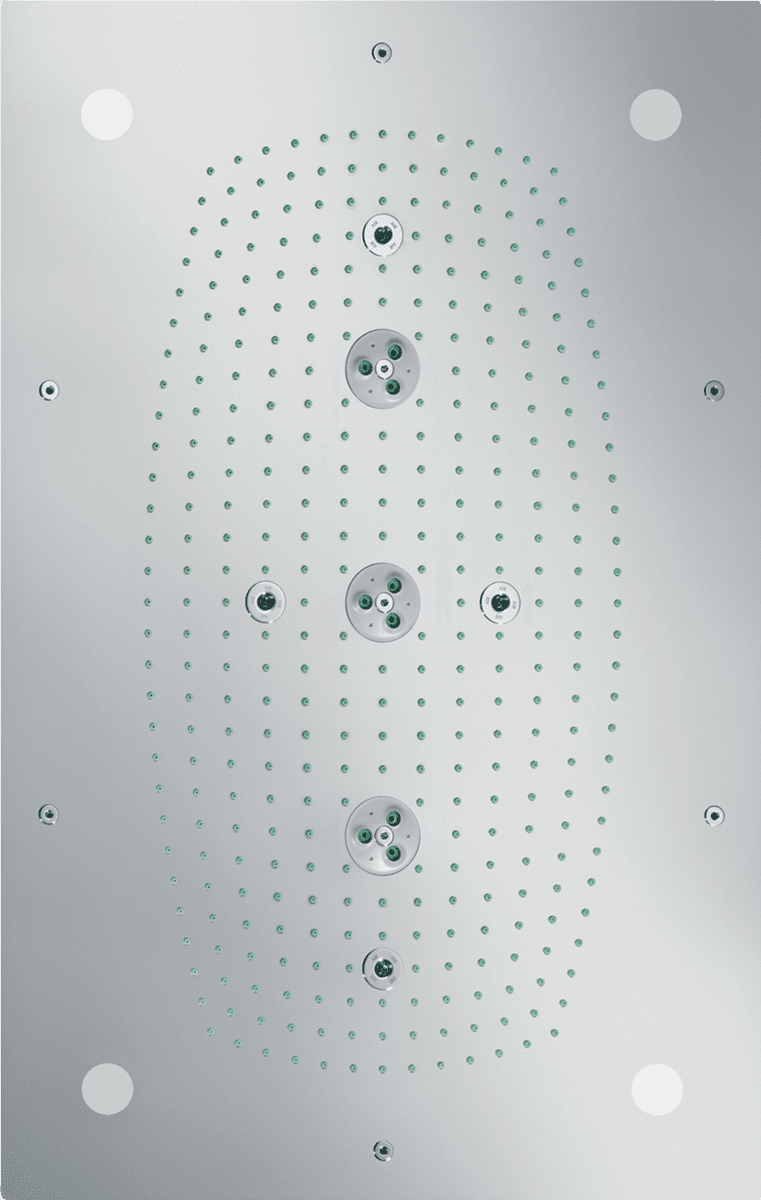 Bild von HANSGROHE Raindance Rainmaker Kopfbrause 680/460 3jet mit Beleuchtung #28418000 - Chrom
