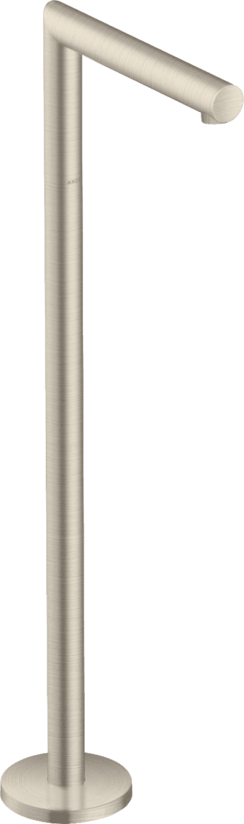 Picture of HANSGROHE AXOR Uno Bath spout straight floor-standing #45412820 - Brushed Nickel