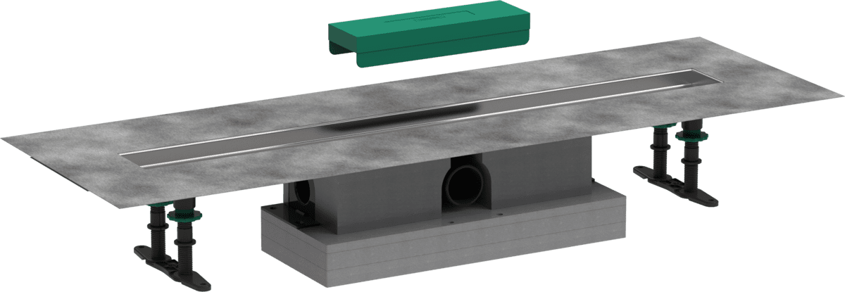 Зображення з  HANSGROHE uBox universal Complete set for standard installation - 800 for shower drains finish sets #56024180
