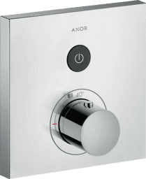 Bild von HANSGROHE AXOR ShowerSelect Thermostat Unterputz eckig für 1 Verbraucher #36714000 - Chrom