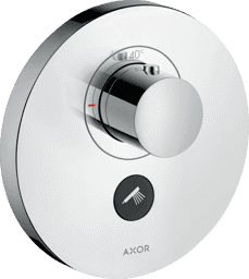 Bild von HANSGROHE AXOR ShowerSelect Thermostat HighFlow Unterputz rund für 1 Verbraucher und einen zusätzlichen Abgang #36726000 - Chrom