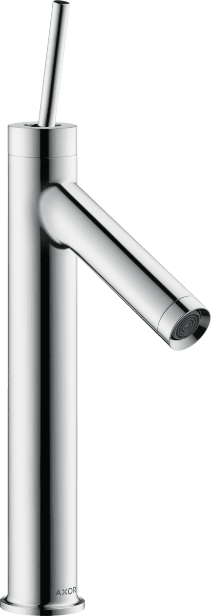 Bild von HANSGROHE AXOR Starck Einhebel-Waschtischmischer 170 mit Pingriff und Ablaufgarnitur #10123000 - Chrom