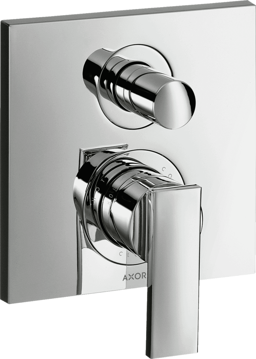 Bild von HANSGROHE AXOR Citterio Einhebel-Wannenmischer Unterputz mit Hebelgriff und integrierter Sicherungskombination nach EN1717 #39457000 - Chrom