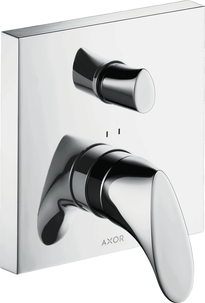 HANSGROHE AXOR Starck Organic Tek kollu banyo bataryası EN1717 entegre karışım güvenliği standardına göre ankastre montaj #12416000 - Krom resmi