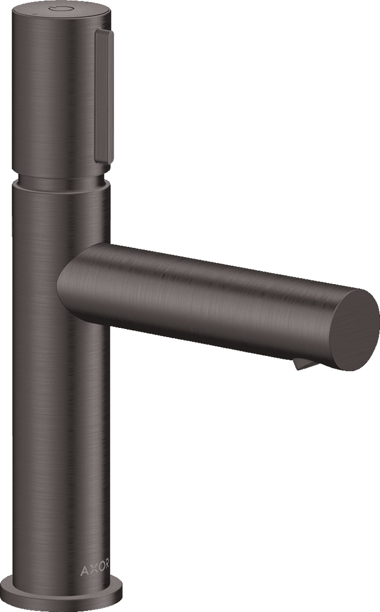 HANSGROHE AXOR Uno Waschtischmischer Select 110 mit Ablaufgarnitur #45012340 - Brushed Black Chrome