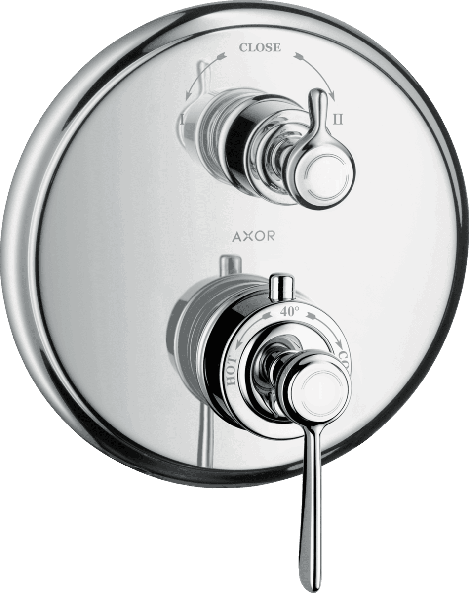 HANSGROHE AXOR Montreux Thermostat Unterputz mit Hebelgriff und Ab- und Umstellventil Chrom #16821000