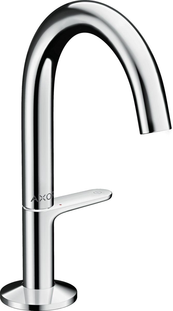 Picture of HANSGROHE AXOR One Basin mixer Select 140 with push-open waste set #48010000 - Chrome
