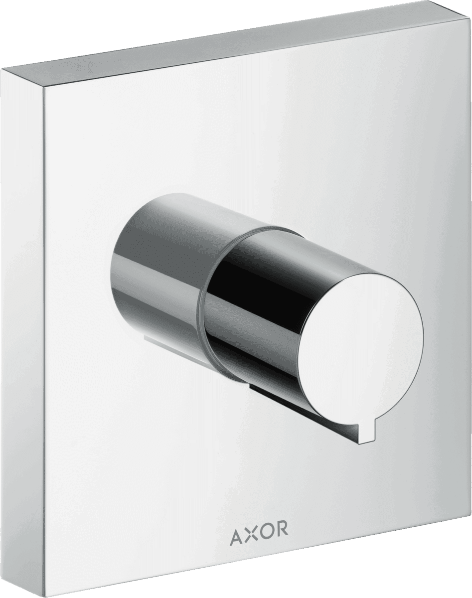 Bild von HANSGROHE AXOR ShowerSolutions Absperrventil 120/120 Unterputz eckig #10972000 - Chrom