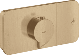 Bild von HANSGROHE AXOR One Thermostatmodul Unterputz für 1 Verbraucher #45711140 - Brushed Bronze