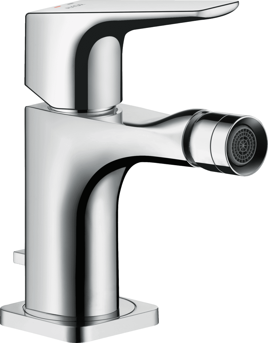 Bild von HANSGROHE AXOR Citterio E Einhebel-Bidetmischer mit Hebelgriff und Zugstangen-Ablaufgarnitur #36121000 - Chrom