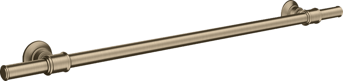 Зображення з  HANSGROHE AXOR Montreux Bath towel rail 600 mm #42060820 - Brushed Nickel