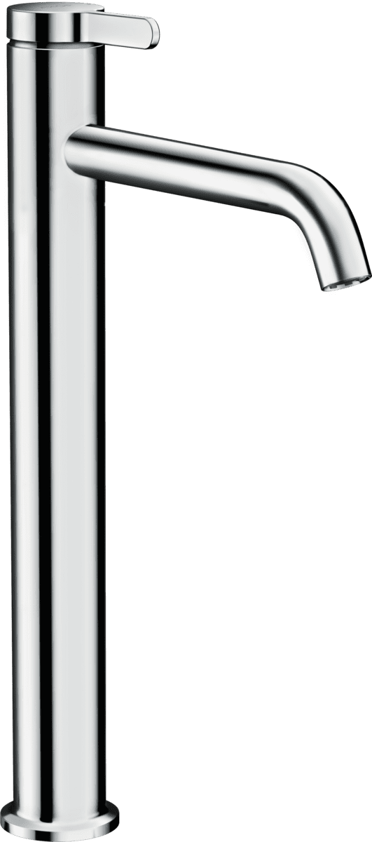 HANSGROHE AXOR One Einhebel-Waschtischmischer 260 mit Hebelgriff für Aufsatzwaschtische mit Ablaufgarnitur #48002000 - Chrom