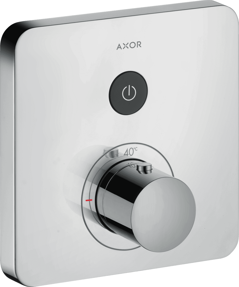 Bild von HANSGROHE AXOR ShowerSelect Thermostat Unterputz softsquare 1 Verbraucher #36705000 - Chrom