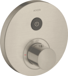Bild von HANSGROHE AXOR ShowerSelect Thermostat Unterputz rund für 1 Verbraucher #36722820 - Brushed Nickel