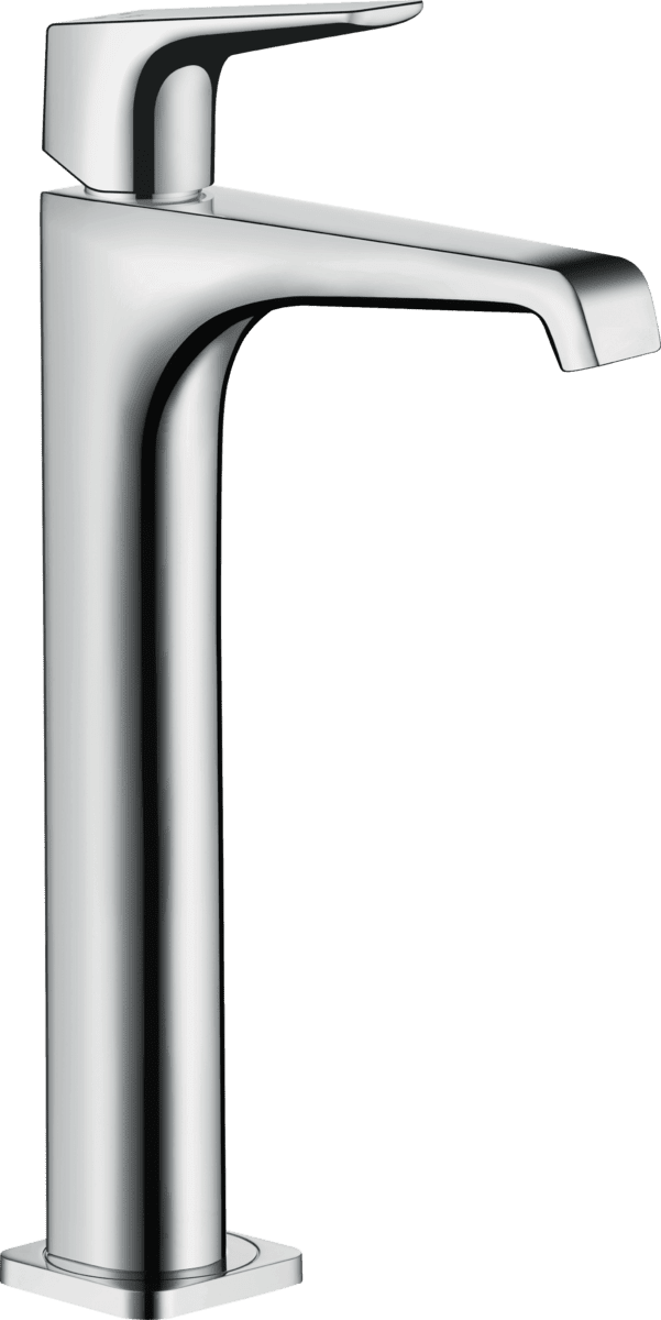 Bild von HANSGROHE AXOR Citterio E Einhebel-Waschtischmischer 250 mit Hebelgriff für Aufsatzwaschtische mit Ablaufgarnitur #36113000 - Chrom