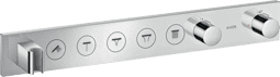 Bild von HANSGROHE AXOR ShowerSolutions Thermostatmodul Select 670/90 Unterputz für 5 Verbraucher Chrom 18358000