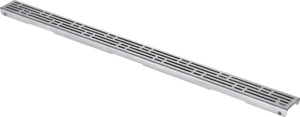Picture of TECE TECEdrainline design grate "basic", brushed stainless steel, 800 mm #600811
