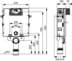 Bild von TECE TECEbox WC-Modul mit Uni-Spülkasten und Fliesenträger-Front, Bauhöhe 820 mm #9375300