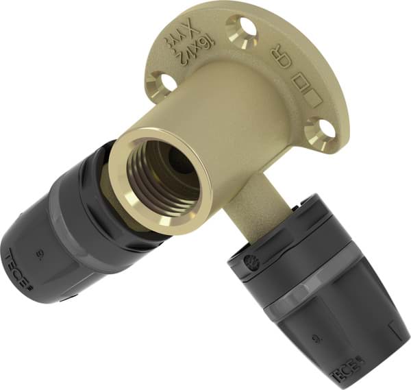 TECE TECElogo-Push Universal-Doppelwandscheibe Dimension 16 x Rp 1/2" x 16, Siliziumbronze #8723014